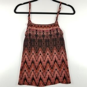 Intimately Free People Open Back Tank, Red, M